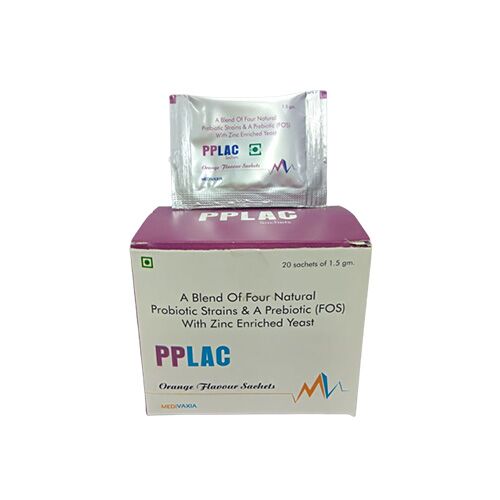 Probiotic and Prebiotic With Zinc Enriched Yeast Sachets