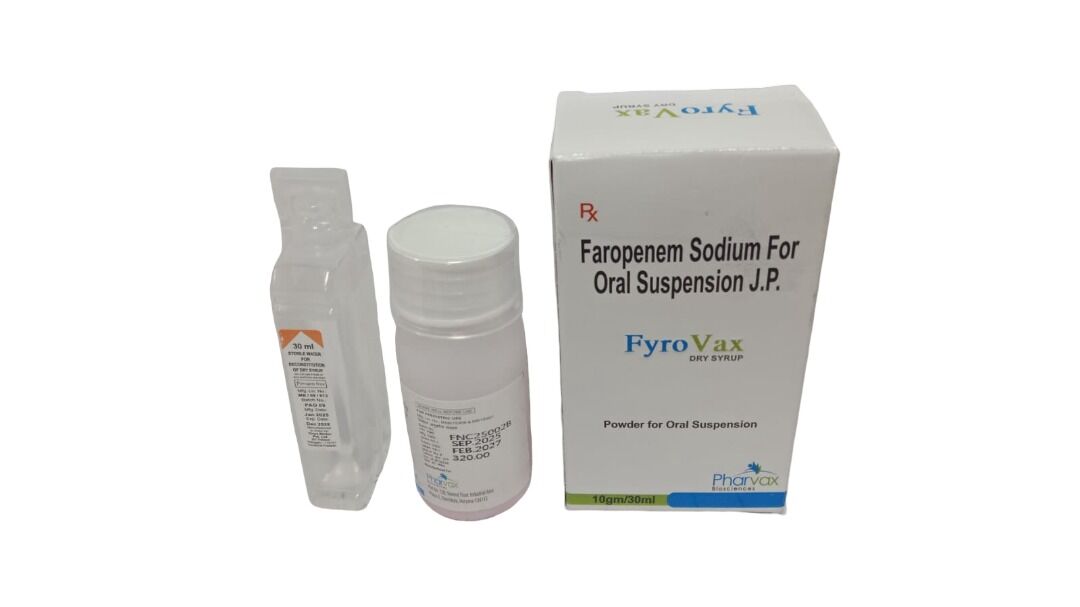 Faropenam 100 mg syrup